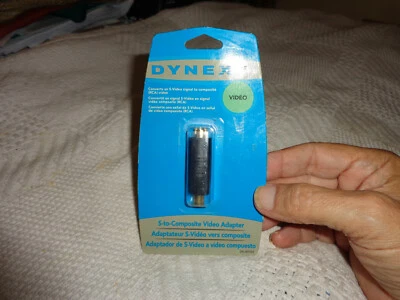 Dynex S Video Jack to Composite Video Adapter - Image 1 of 2