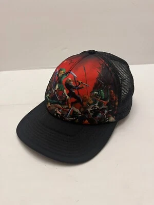Zelda Ocarina Of Time Era Mesh Trucker Hat Snapback Nintendo Retro Look - Изображение 1 из 4
