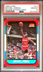 1 pegatina/tarjeta de Michael Jordan +8 tarjetas modernas NBA HOT Pack reempaquetado paquete misterioso - Imagen 1 de 7