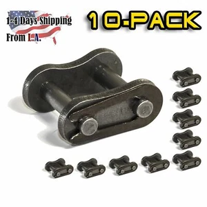 40H Heavy Duty Roller Chain Connecting Link (10PCS) - Picture 1 of 5