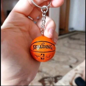 Anello portachiavi pallacanestro Spalding stile nuovo Spalding basket - Foto 1 di 1