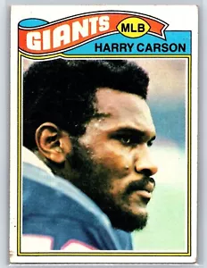 1977 Topps Harry Carson Rookie #146 VG-EX New York Giants Football HOF RC - Bild 1 von 2