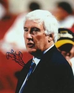 CLIFF FLETCHER SIGNED TORONTO MAPLE LEAFS GM 8x10 PHOTO! HHOF Autograph - Picture 1 of 1