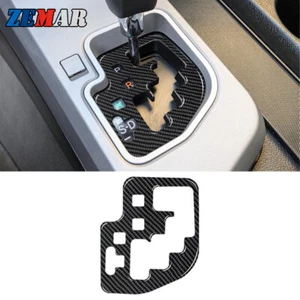 Adhesivo decorativo de cambio de marchas interior de fibra de carbono para Toyota Tundra 2007-2013 - Imagen 1 de 13