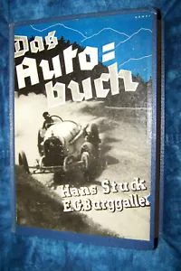 Hans Stuck 1933 Das Autobuch E G Burggaller original antik Buch motoring sport - Bild 1 von 12