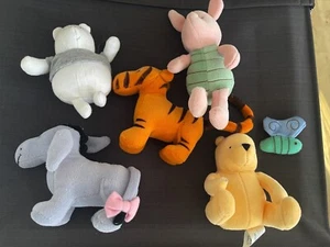 Winnie The Pooh Figurines Soft Toys Disney Yeni Soft Toys, Pooh And Friends Set - Picture 1 of 12