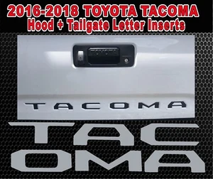 TOYOTA TACOMA 2016 2017 2018 Tailgate Letter Inserts Vinyl Weatherproof Decal - Bild 1 von 2