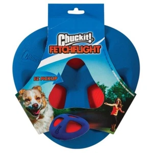 Chuckit Fetch Flight Frisbee Throw Durable Soft Rubber Grip Toy for Dog Puppy - Picture 1 of 1