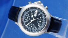 Vintage Rare Zeno Automatic Chronograph Watch Valjoux 7750 Watch NOS 1980S