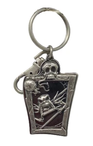 Pesadilla antes de Navidad Jack Spooky Pewter Llavero 4868 - Imagen 1 de 2
