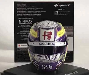 1:5th Scale Helmet 2023 Stake Zhou Guanyu Replica - Picture 1 of 6