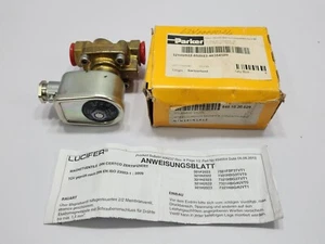 PARKER 321H2522 LUCIFER SOLENOID VALVE 115-120V - Picture 1 of 15