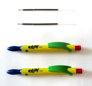 2 Vintage 2005 eBay Stifte mit neuer Patrone plus 2 extra Patronen - Bild 1 von 2