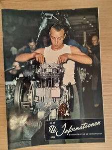 VW Informationen - Mitteilungsblatt der Volkswagen Organisation Nr. 28 Jahr 1956 - Bild 1 von 9