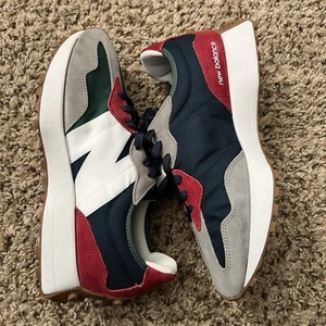 New Balance 327 Multi Green Blue Red Lifestyle Shoes MS327PWA Mens 9 D - Picture 1 of 8