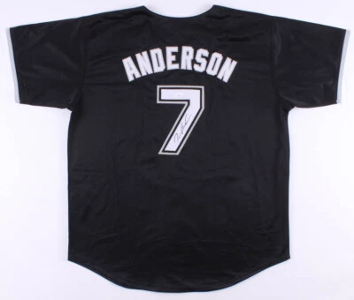 Tim Anderson Signed Chicago White Sox Jersey (JSA COA) 2019 A.L. Batting Champ - Image 1 of 4