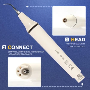 Dental HW-3H Ultraschall Scaler Piezo Handstück kompatibel mit EMS Specht CE - Bild 1 von 13