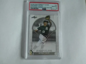 2018 LEAF PERFECT GAME ANTHONY VOLPE ROOKIE (FIRST CARD) SILVER PSA 10 GEM MINT - Picture 1 of 1