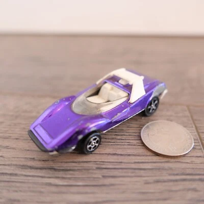 Corgi ROCKETS Pininfarina Alfa Romeo P33 Purple with wear !!! - Image 1 of 4