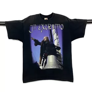 IN EXTREMO Medieval Folk Heavy Metal Band T-Shirt Medium Small Black - Picture 1 of 6