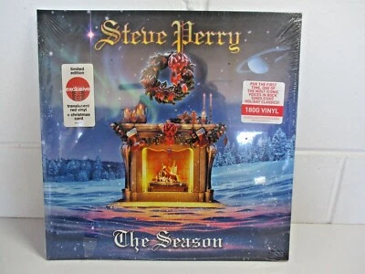 Steve Perry THE SEASON Christmas Album Vinyl LP, Target Exclusive, Mostly Sealed Foto 1 de 4