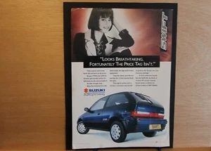 Original Suzuki Swift GS Bj 1992 Werberahmen - Fertig Wandkunst Flatpack - Bild 1 von 1
