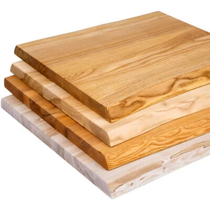 Piano in legno massello LAMO® piano tavolo bordo albero tavolo da pranzo piano di lavoro scrivania - Foto 1 di 10