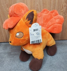 2017 Build a Bear Exclusive Pokémon Vulpix Plush with Sound & Tags Fox Orange  - Picture 1 of 7