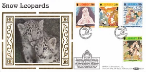 (104181) CLEARANCE Batiks GB Jersey Benham JL13 FDC 1992 No. 453 of 500 - Picture 1 of 2