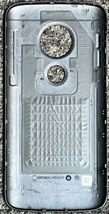 Original Motorola Moto E4 XT1767 / XT1769 Akku Back Door Schwarz Verizon Logo - Bild 1 von 2