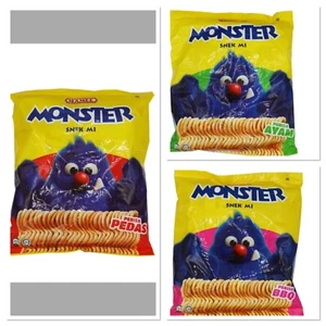 MAMEE MONSTER Snek Mi (Noodles Snack) Family Pack (8 pack x25g) - Picture 1 of 4