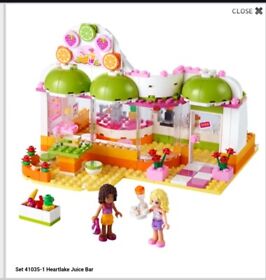 LEGO FRIENDS: 41035 - Heartlake Juice Bar COMPLETE w Manual