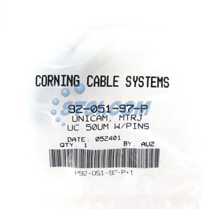 Conector Corning Unicam 92-051-97-P MTRJ MM ~ STSI - Imagen 1 de 2
