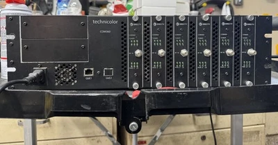  Sistema de cabecera Technicolor COM360 con 6 tarjetas sintonizadoras COM46A instaladas Foto 1 de 4