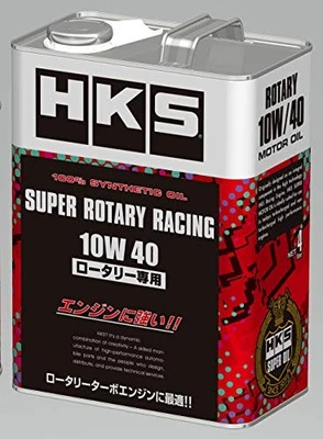 Aceite HKS Super Racing SUPER ROTATIVO RACING 10W-40 4L 100 % aceite sintético SN+ Foto 1 de 2