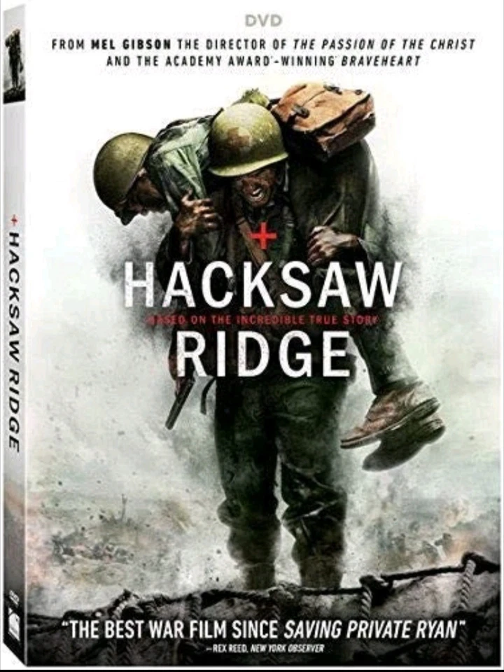 Hacksaw Ridge (DVD, 2016) Andrew Garfield, Vince Vaughn ~FREE SHIPPING!~ - Image 1 of 1