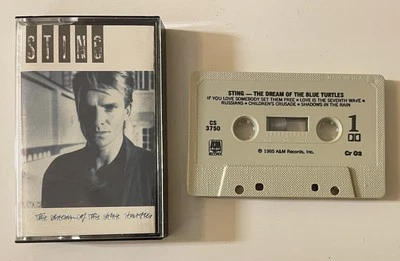 STING The Dream Of The Blue Turtles Cassette Tape 1985 A&M Records Tested - Image 1 of 3