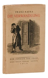 Die Verwandlung ~ The Metamorphosis ~ FRANZ KAFKA ~ First Edition ~ 1st ~ 1915 - Imagen 1 de 7