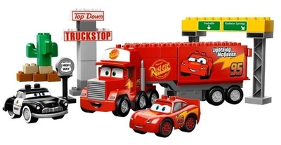 Lego Duplo Disney Car's 5816 le gros camion Mack's, Mc Queen et sheriff  complet - Photo 1/4