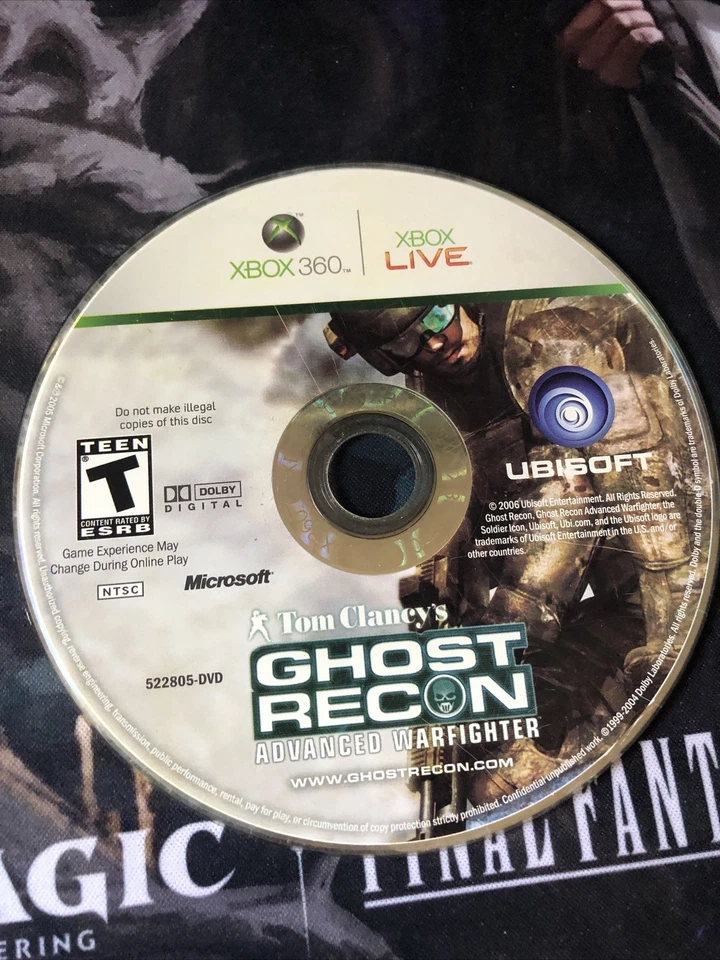 Tom Clancy’s Ghost Recon Advanced Warfighter Xbox 360 EFK - Image 1 of 1