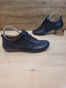 Clarks Artisan Leather Trainers Black UK 5.5 D Autumn Garden Stunning Worn Once  - Picture 1 of 16