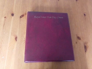 Royal Mail GB Stamps First Day Covers Joblot 1987 - 1991 In Ring Binder - Picture 1 of 17