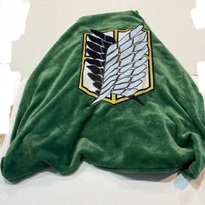 Attack On Titan Blanket Hoodie Wings Of Freedom Rare One Size All - Bild 1 von 6