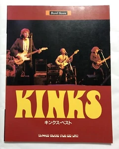 THE KINKS BEST BAND SCORE JAPAN GUITAR TAB - Picture 1 of 4