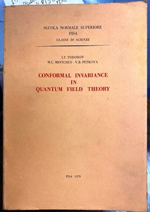 (Matematica) CONFORMAL INVARIANCE IN QUANTUM FIELD THEORY - Imagen 1 de 1