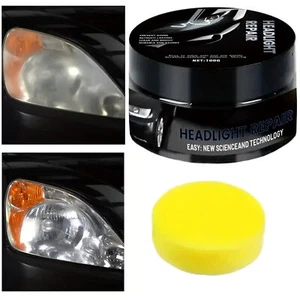 Headlight Cleaner 100g Car Lens Restoration Kit Glass Coating Refurbishment - Picture 1 of 12