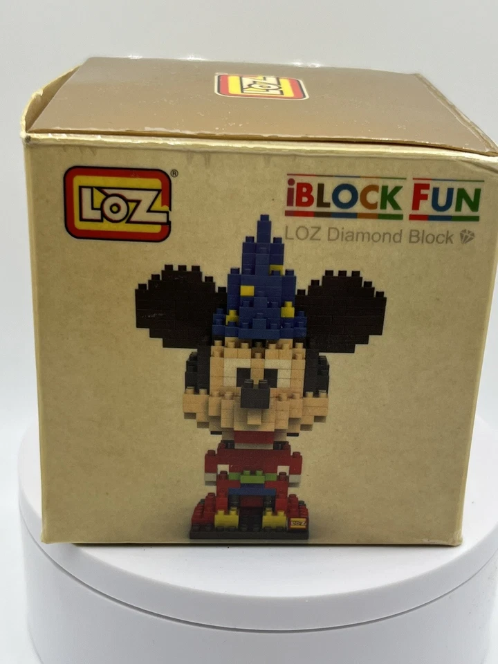 LOZ Diamond Blocks Mickey Mouse MAGICIAN ?PCS Set by LOZBlock SEE RARE FIND - Image 1 of 4