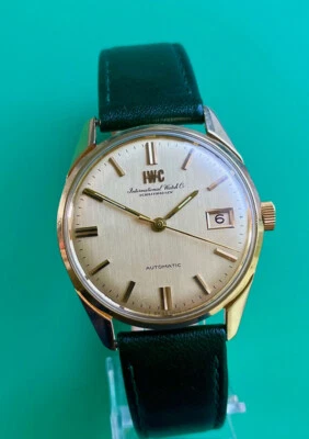 IWC Automatic, 14 Kt GOLD, Cal 8541 mit originaler Box TOP RAR - Bild 1 von 4