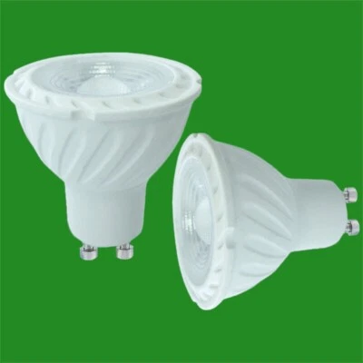 10x 6.5W (=55W) Dimmable LED GU10 Spotlight 6400K Daylight White Light Bulb Lamp - Image 1 of 3