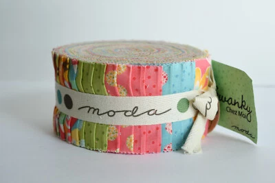 Swanky Jelly Roll JR by Chez Moi for Moda Fabrics - Image 1 of 4